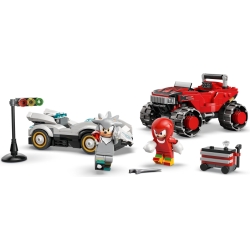 Klocki LEGO 77118 Silver w samochodzie kontra Knuckles w monster trucku SONIC